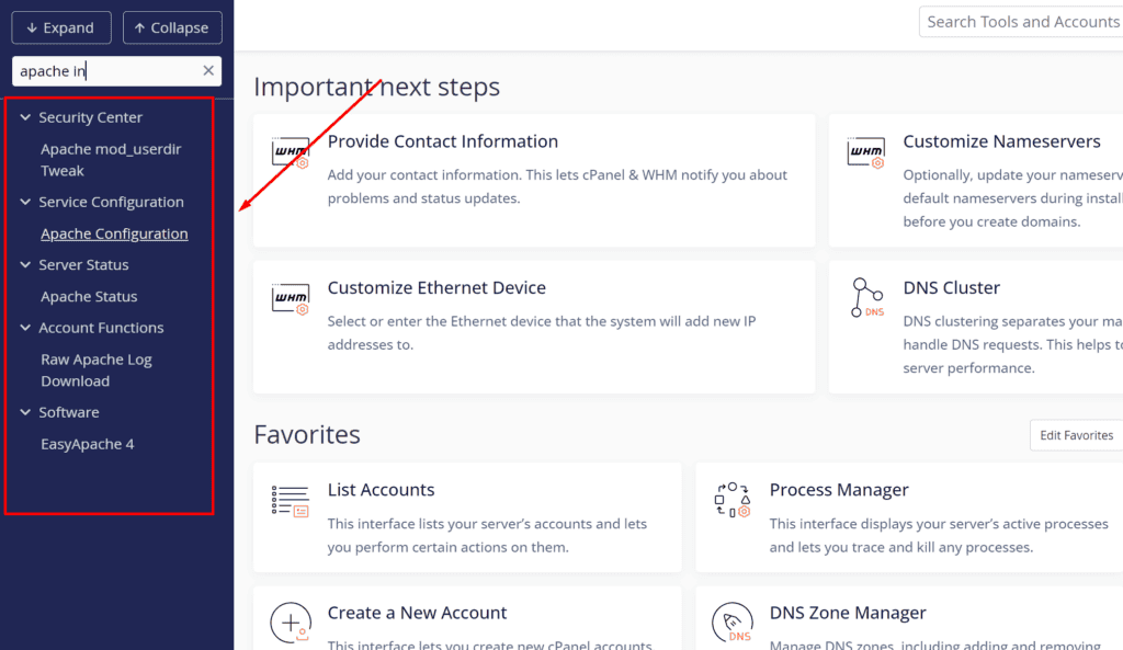 Apache Reverse Proxy For Cpanel And Whm