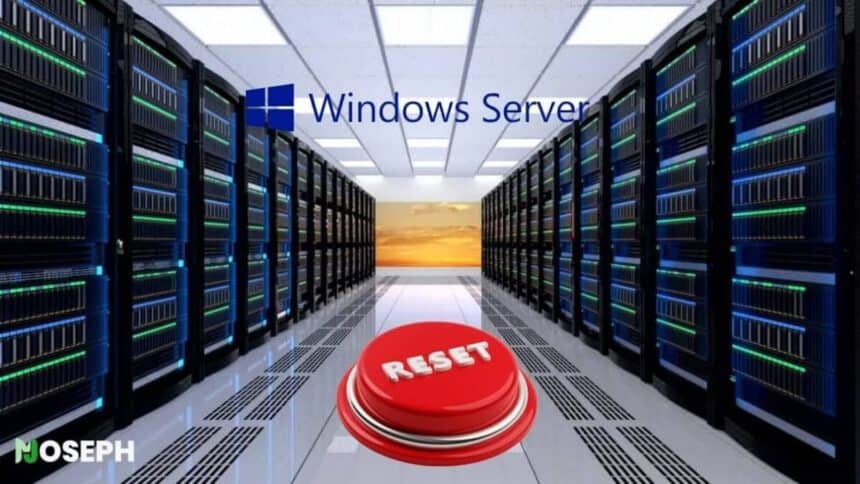 How To Reset Windows Server Admin Password