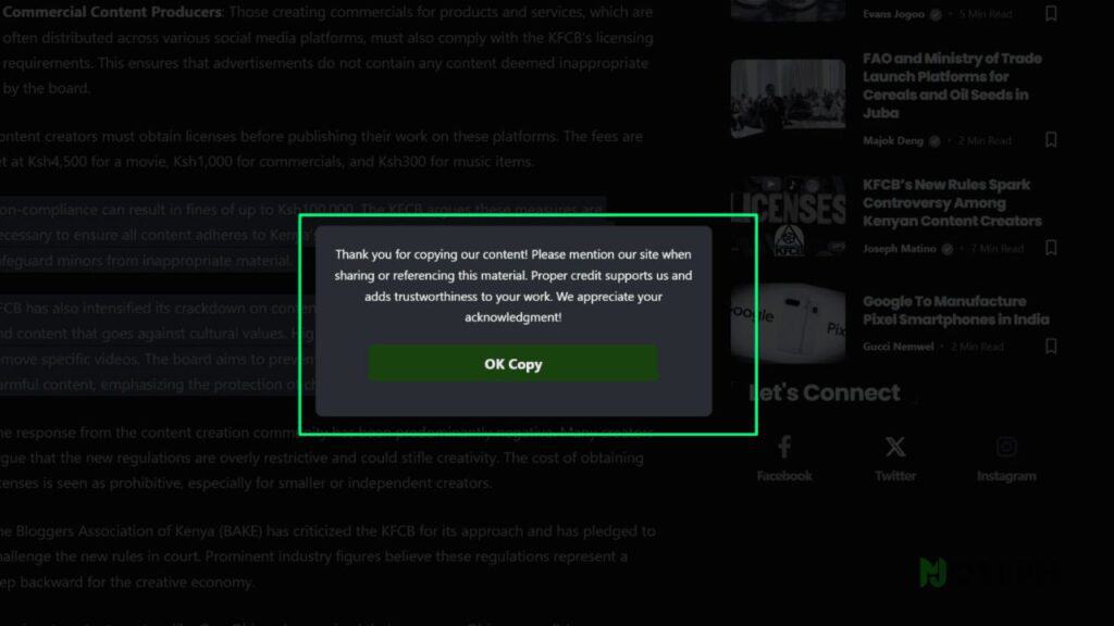 How To Add A Custom Copy Alert Script To Your Wordpress Site How To Add A Custom Copy Alert Script To Your Wordpress Site